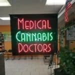 Cannabis Doctors - Neon logo